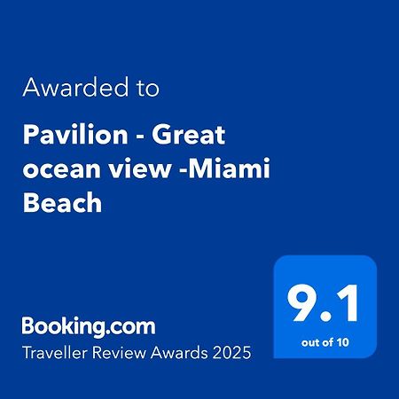 Pavilion - Great Ocean View -Miami Beach Bagian luar foto